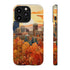 An Urban Autumn Overlook - Impact Resistant Phone Case iPhone 13 Pro Glossy